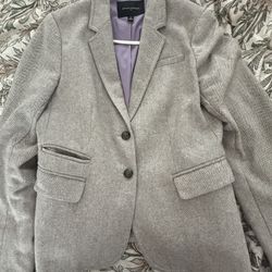 Banana republic Beige And Brown Blazer