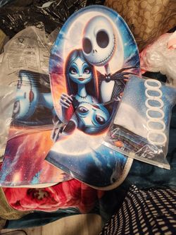 Jack and Sally shower set Four piece set