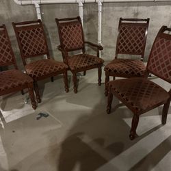 5 Piece Dining Chair Set 