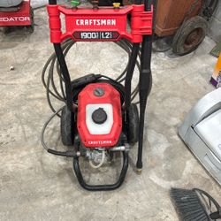 Craftsman Electric Pressure Washer 1900 Psi