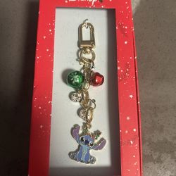 New Stitch Christmas Bag Charm Key Chairyyuu
