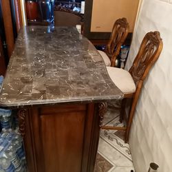 Marble brown furniture