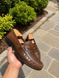 Florsheim Woven Leather Loafer size 10