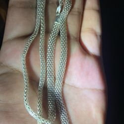 WHEAT CHAIN 925 SILVER / PLATA