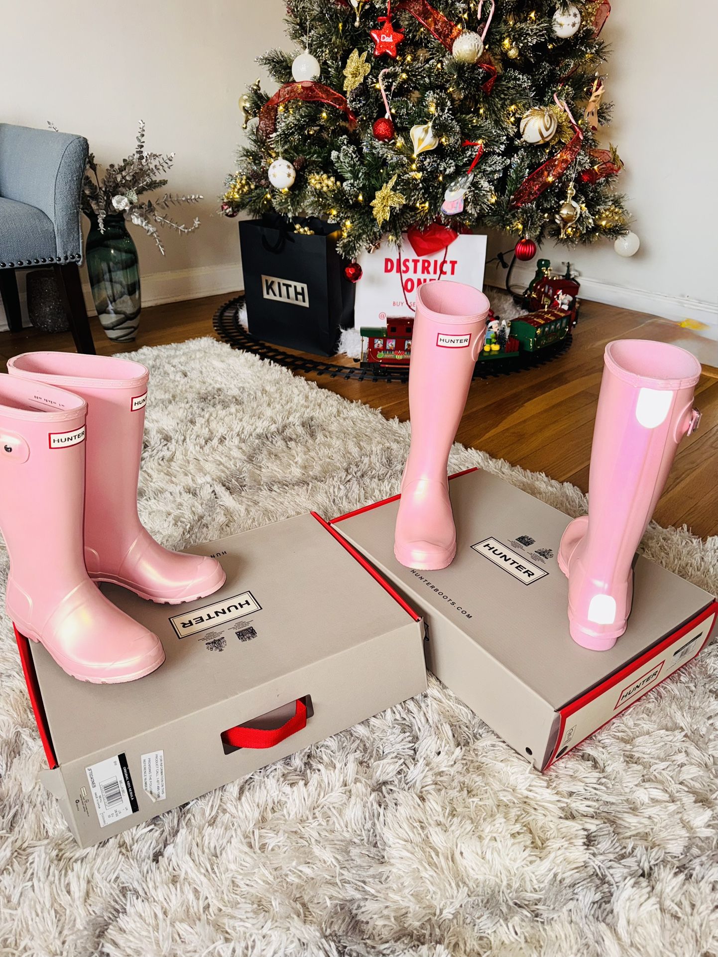 Hunter Girls Kids Rain Snow Boots Gucci Prada Nike Dior Uggs Alo Luluemon