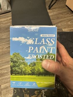 Frosted Privacy Glass Paint