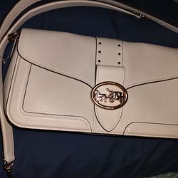 White Coach Purse 