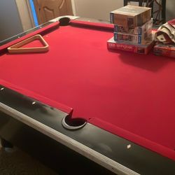 Slate Pool Table 7‘ X 39“