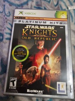 Star wars Knights of the old republic xbox