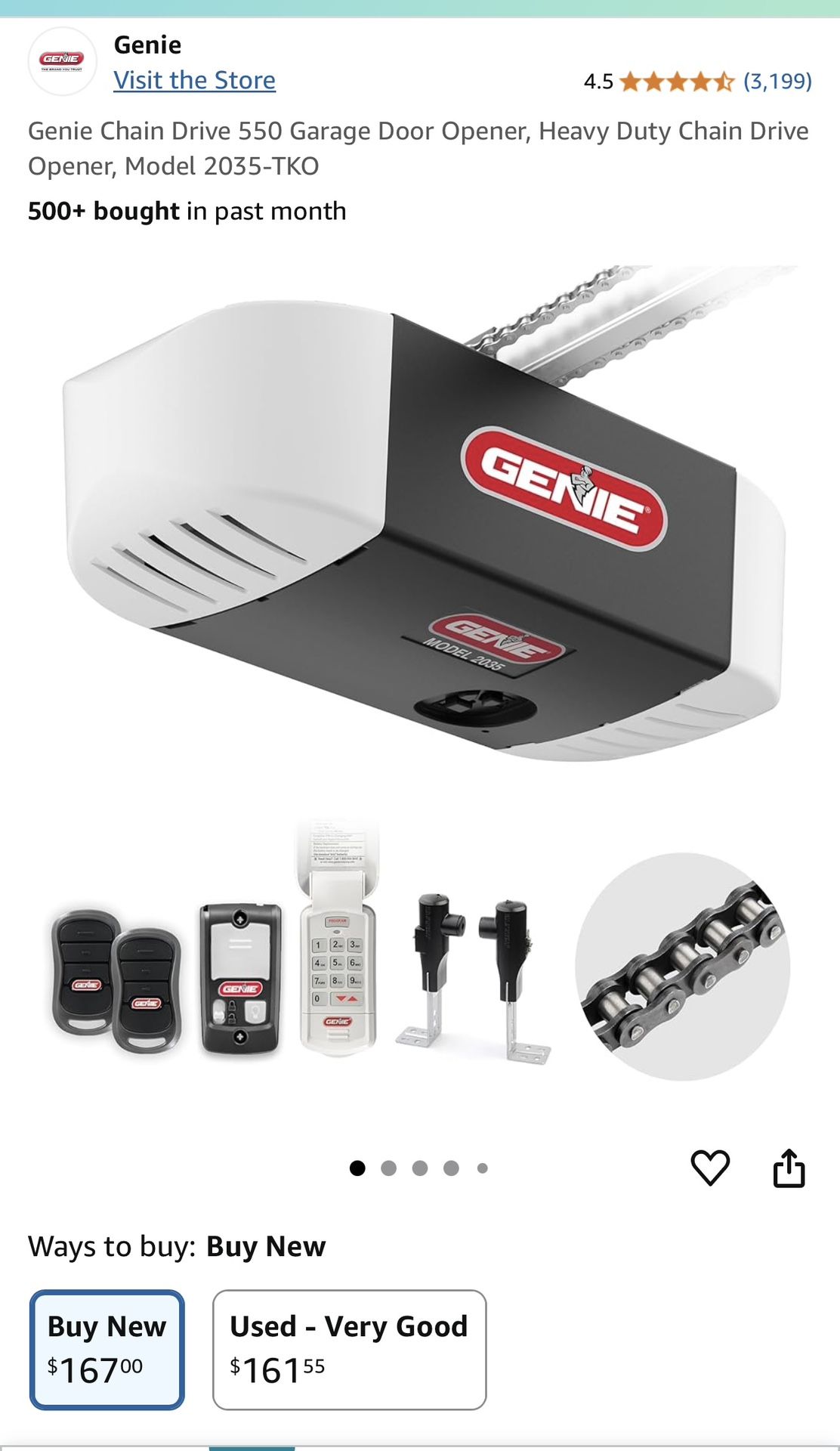 Genie Garage Door Opener Kit