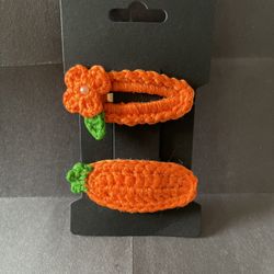 Crochet Hair Clips