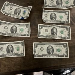 2 Doller Bills