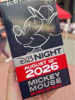 Mickey Bobblehead D23 - Regular Color
