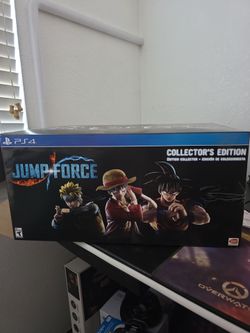 JUMP FORCE Collector's Edition Sony Playstation 4 with game/figures