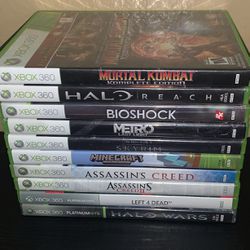 Xbox 360 Video Games Great Titles