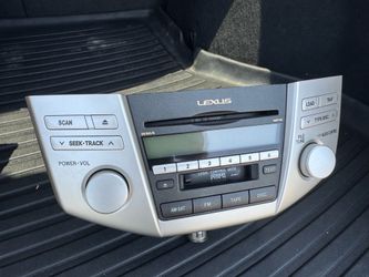 2007-2009 Lexus RX350 RX400h OEM Factory Radio Stereo 6 Disc CD Player 86120-0E070