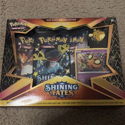 shining fates dedenne pin collection