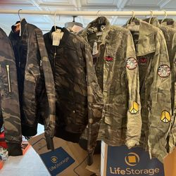 LADIES brand New Light Weight Camo Jackets 