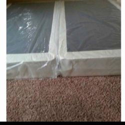 Queen bed  new can deliver new can deliver