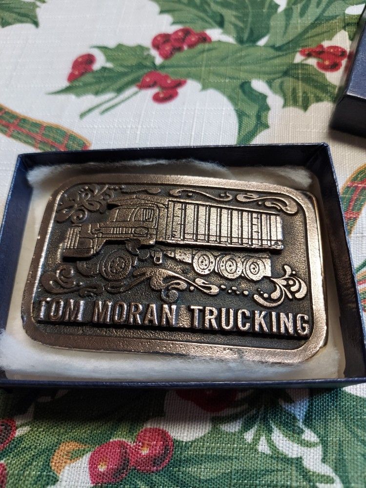 Brass Tom Moran Belt Buckle