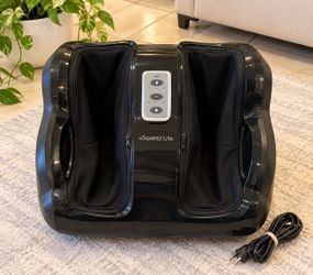 OSIM uSqueez Lite Premium Foot & Calf Massager – Heat & Massage – Excellent Working Condition