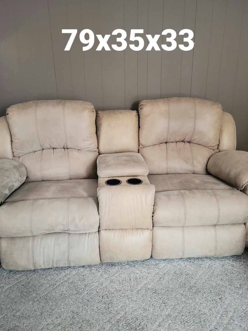 Cardis 2 Year Old Reclining Couch Perfect Condition