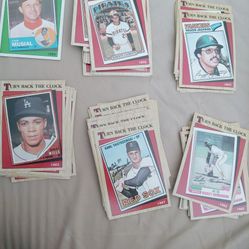 Topps Turn Back The Clock Baseball Cards