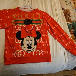 Size Small Gucci Shirt With Minnie Mouse 