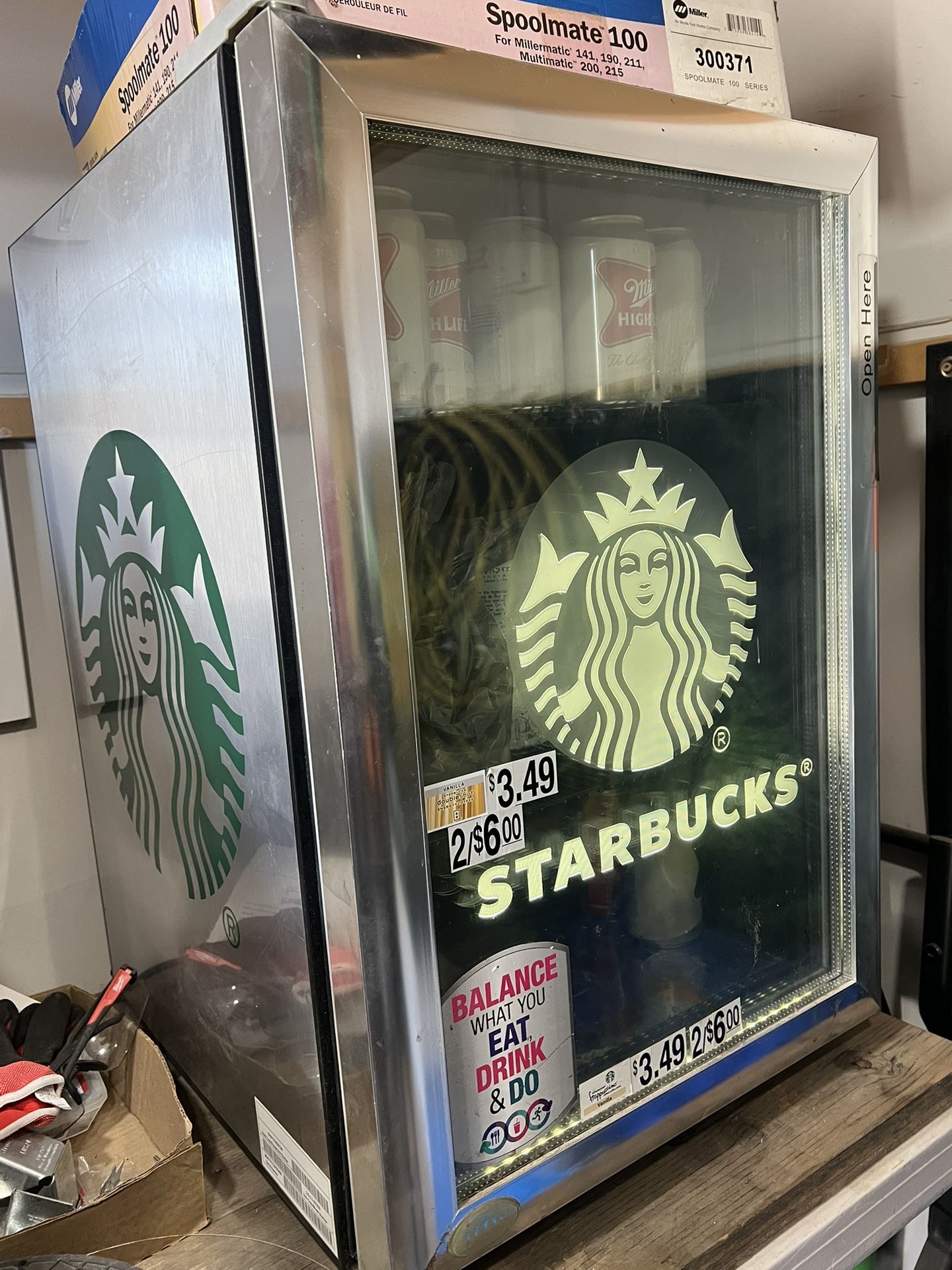 Starbucks Mini Fridge