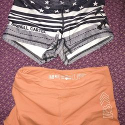 I Am Becoming Mfg & Barbell Cartel Size (S) Workout/Activewear/Exercise Shorts $20 Barely Worn Once Or Twice