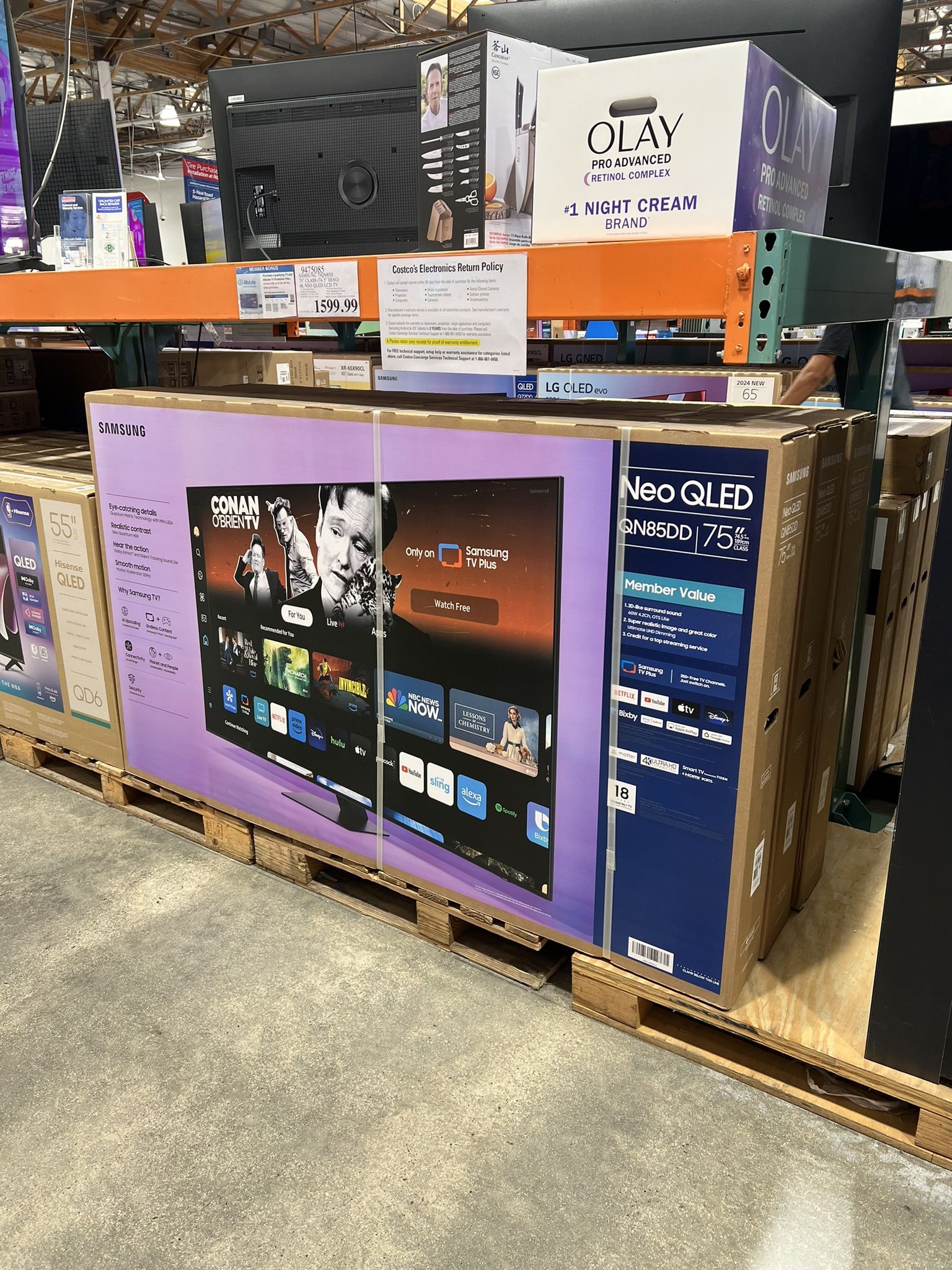 75” SAMSUNG NEO QLED QN85D 4K SMART TV