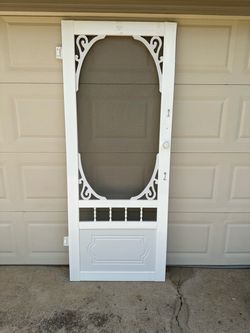 Vinyl Screen Door
