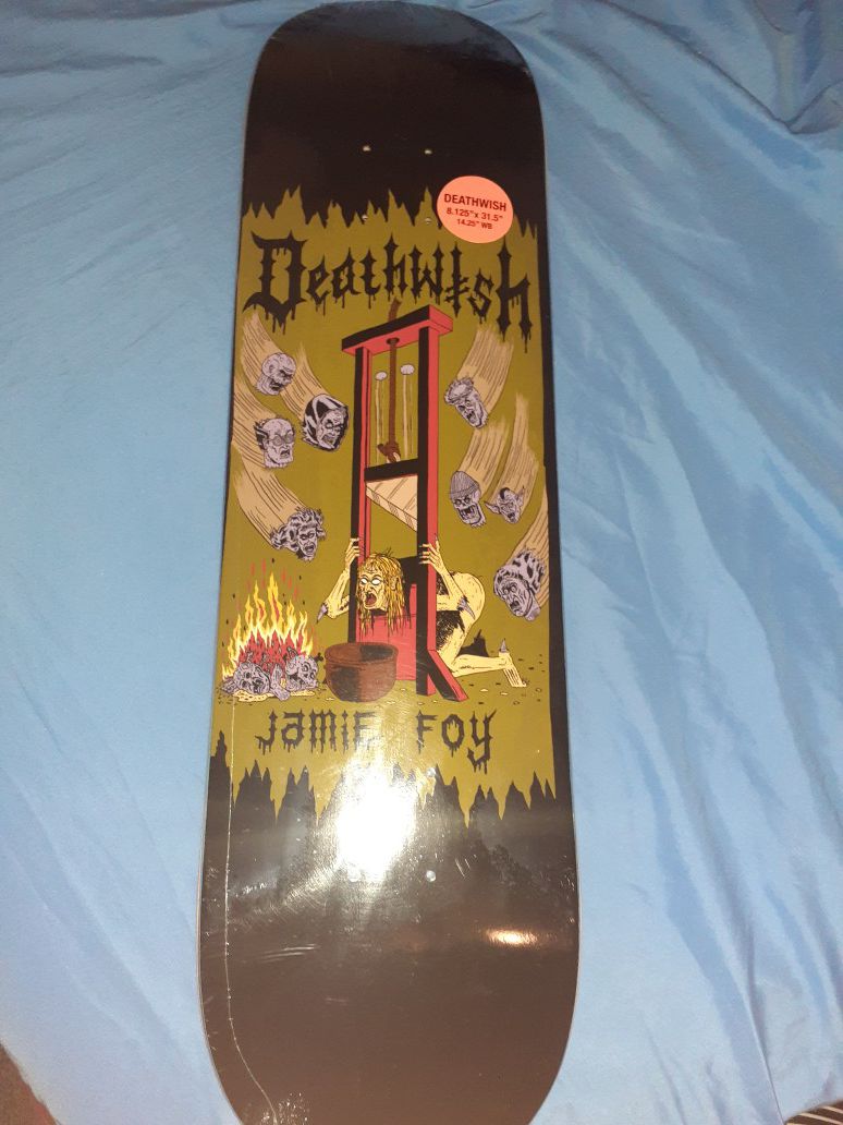 New skateboard deck