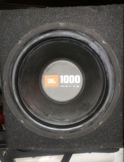 JBL speaker