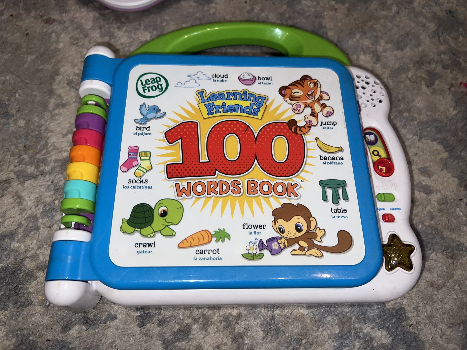 Leap Frog 100 Interactive Words Book 
