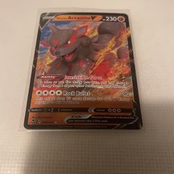 Pokémon Hisuian Arcanine V 90/195