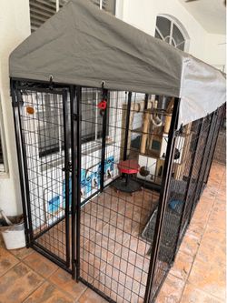 Kennel Master 8’x4’x6’ Dog/Cat Kennel