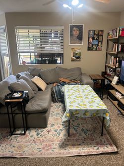 Gray Modular Couch for sale