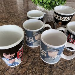 Elvis Coffee Cups