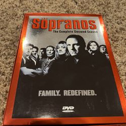 THE  Sopranos The Complete Second Season  FAMILY. REDEFINED.  DVD VIDEO 