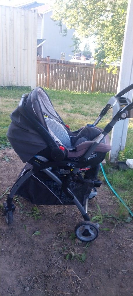 Baby Stroller With Car Seat!