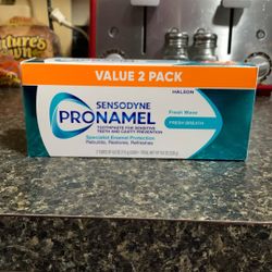 Sensodyne Pronamel “Fresh Breath” Toothpaste-1Twin pack!($12.47-+ Value)