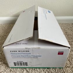 ZURN WILKINS Reduced Pressure Principle Backflow Preventer 1/2" | 12-375XL