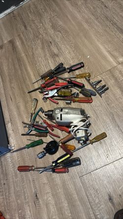 Todo as las herramienta y taladro $30