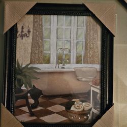 BATHROOM PICS PAIR(SET ONLY)