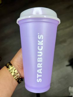Starbucks Lavender 16oz Reusable Travel Hot Cup NEW