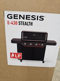 Weber Genesis E-430 Stealth Propane Grill