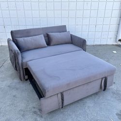 Futon Sofa Bed Pull Out Couch Sleeper Sofa 2 In 1 Convertible Couch Loveseat Daybed