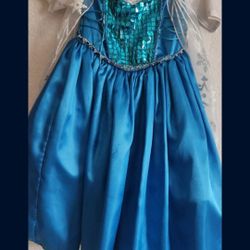 Bestido De Elza De Frozen $10
