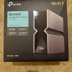 TP-Link Archer BE24000 WiFi 7 Wireless Router 